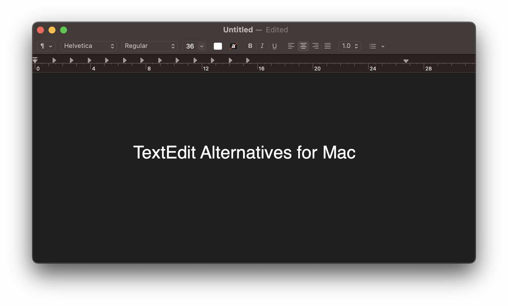 TextEdit Alternatives for Mac